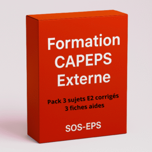 3 sujets E2 bac +5 corrigés + 3 fiches aide