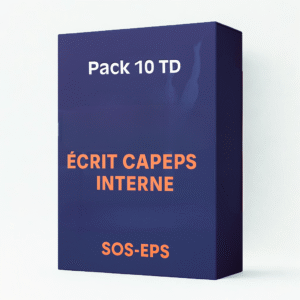 Pack 10 TD méthodologie de l'Ecrit