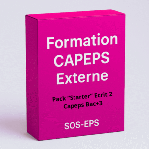 Pack "Starter" Ecrit 2 Bac+3 - Nouveau Format Concours 2026